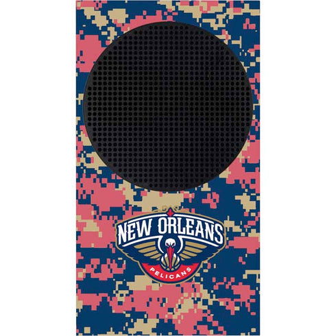 NBA New Orleans Pelicans Digi Camo Xbox Series S Console Skin